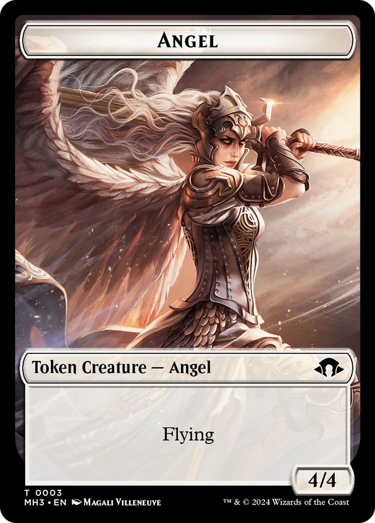 Servo // Angel Double-Sided Token [Modern Horizons 3 Tokens] | Mega City Incorporated