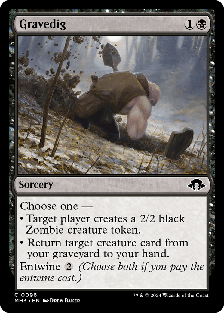 Gravedig [Modern Horizons 3] | Mega City Incorporated