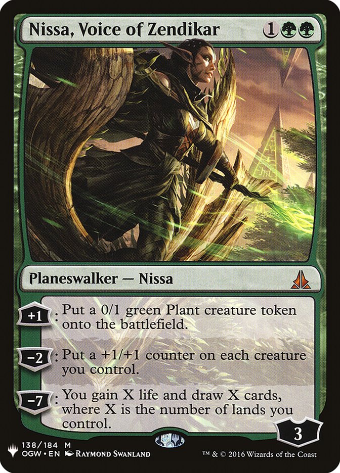 Nissa, Voice of Zendikar [Mystery Booster] | Mega City Incorporated