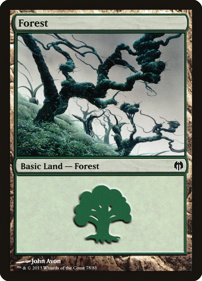 Forest (78) [Duel Decks: Heroes vs. Monsters] | Mega City Incorporated