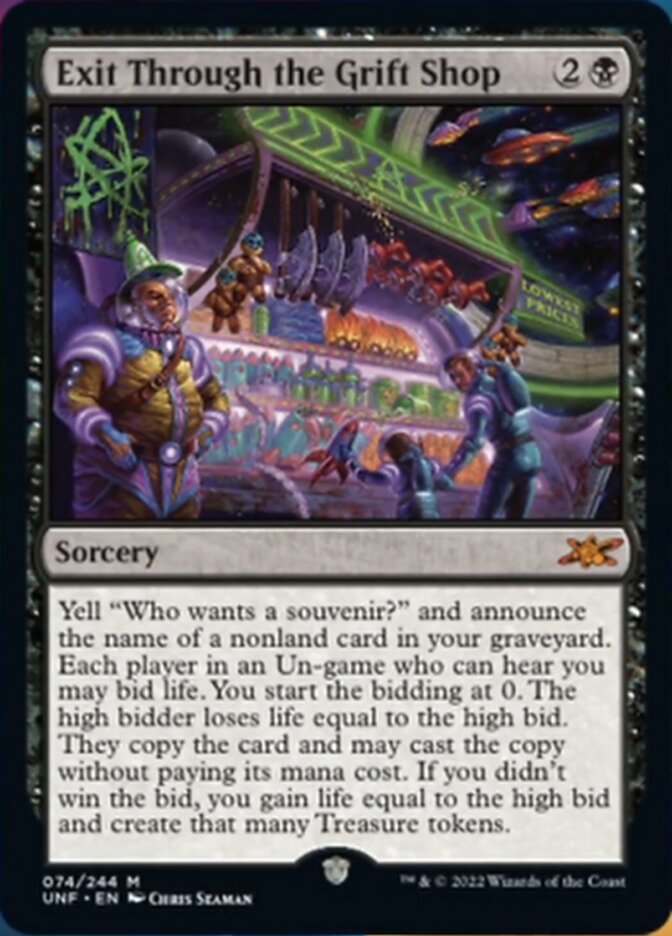 Exit Through the Grift Shop [Unfinity] | Mega City Incorporated