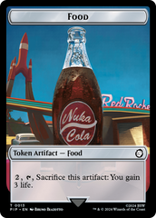 Food (0013) // Wasteland Survival Guide Double-Sided Token [Fallout Tokens] | Mega City Incorporated