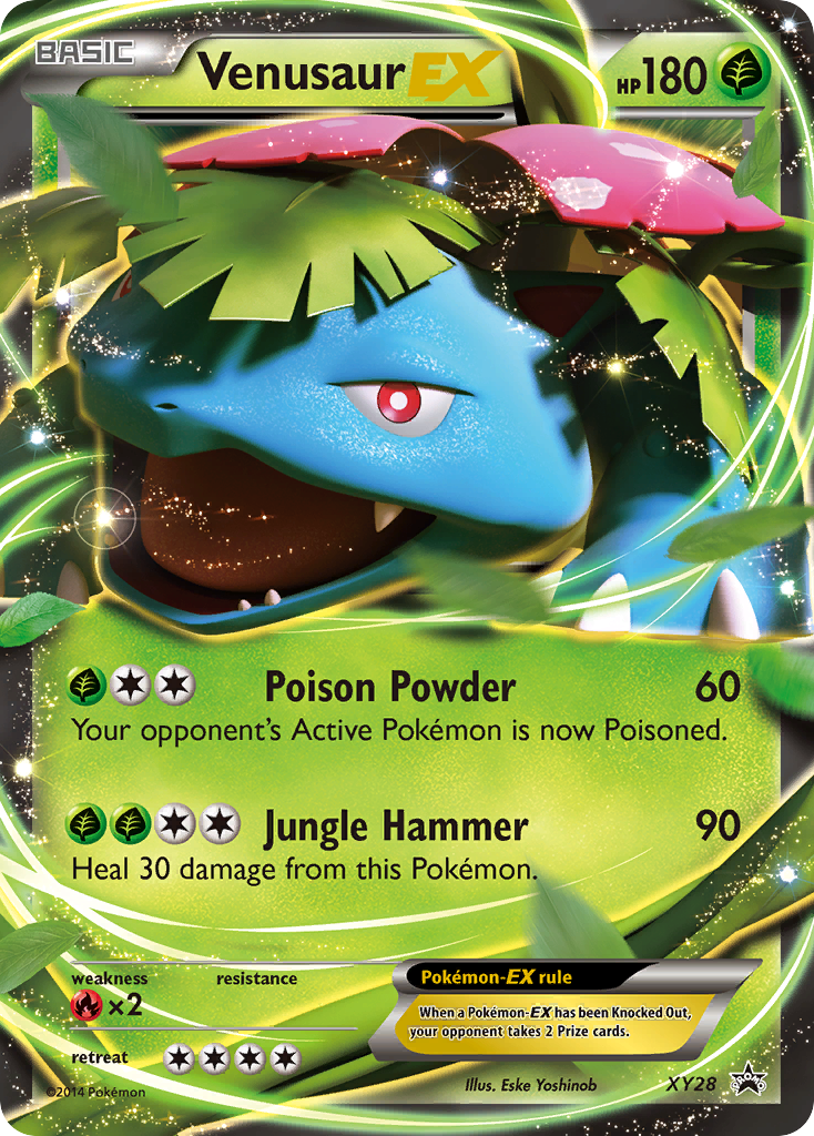 Venusaur EX (XY28) [XY: Black Star Promos] | Mega City Incorporated