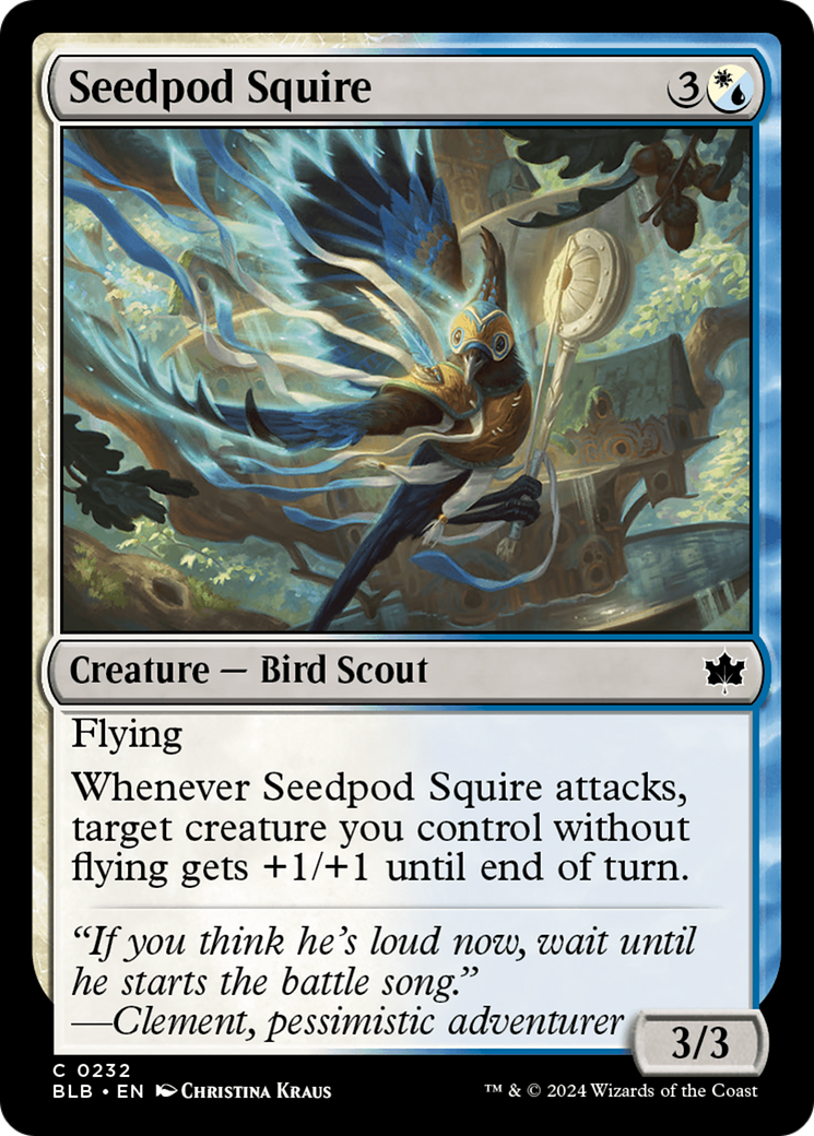 Seedpod Squire [Bloomburrow] | Mega City Incorporated