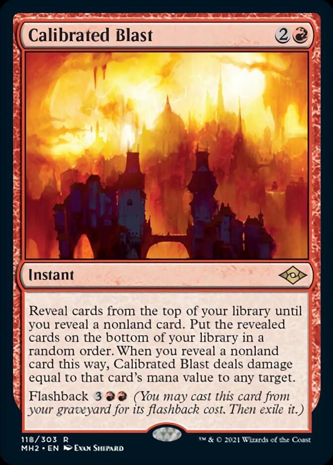 Calibrated Blast [Modern Horizons 2] | Mega City Incorporated