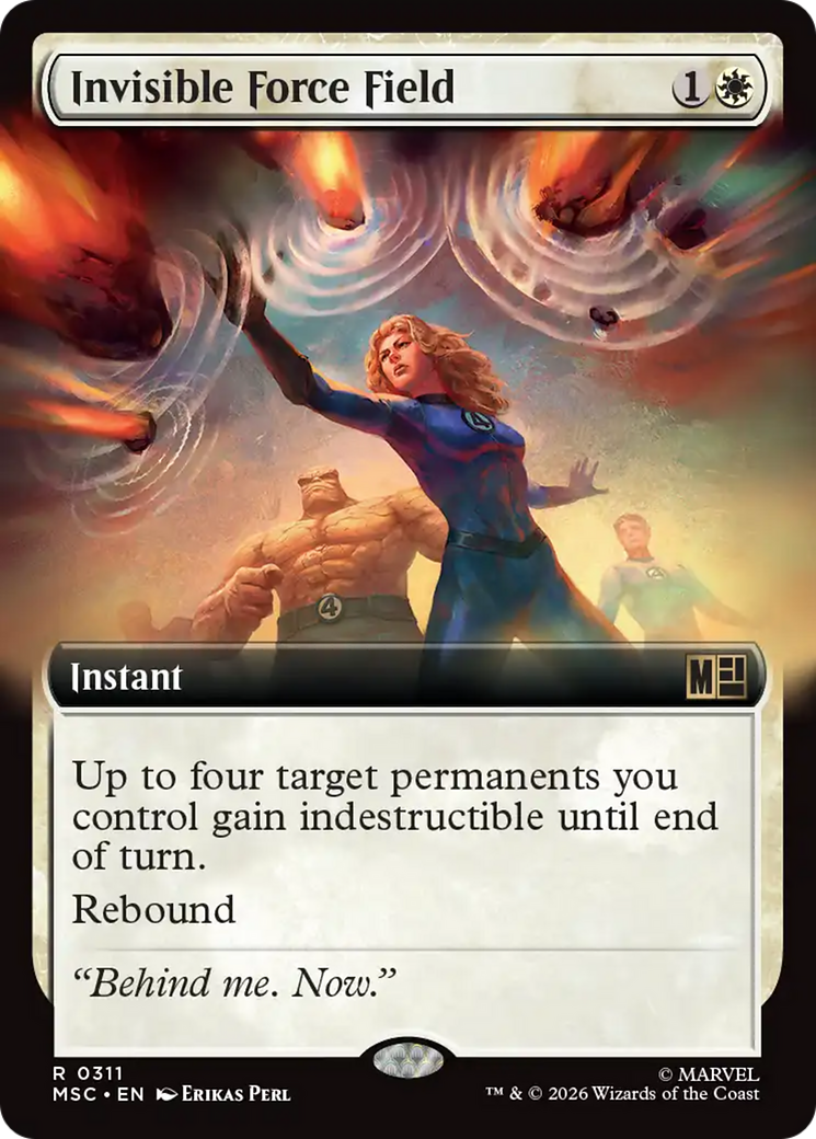 Invisible Force Field (Extended Art) [Marvel Super Heroes Commander] | Mega City Incorporated