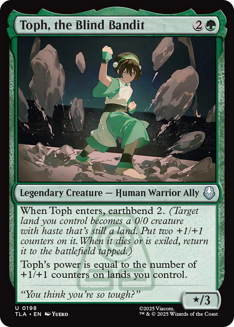Toph, the Blind Bandit [Avatar: The Last Airbender] | Mega City Incorporated