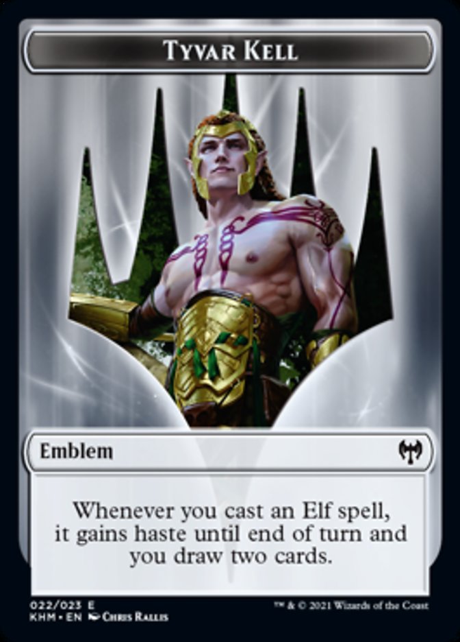 Tyvar Kell Emblem [Kaldheim Tokens] | Mega City Incorporated