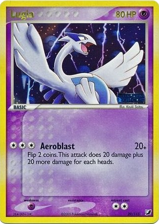 Lugia (29/115) (Stamped) [EX: Unseen Forces] | Mega City Incorporated