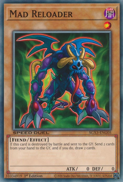 Mad Reloader [SGX3-ENG05] Common | Mega City Incorporated