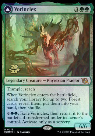 Vorinclex // The Grand Evolution [March of the Machine Prerelease Promos] | Mega City Incorporated