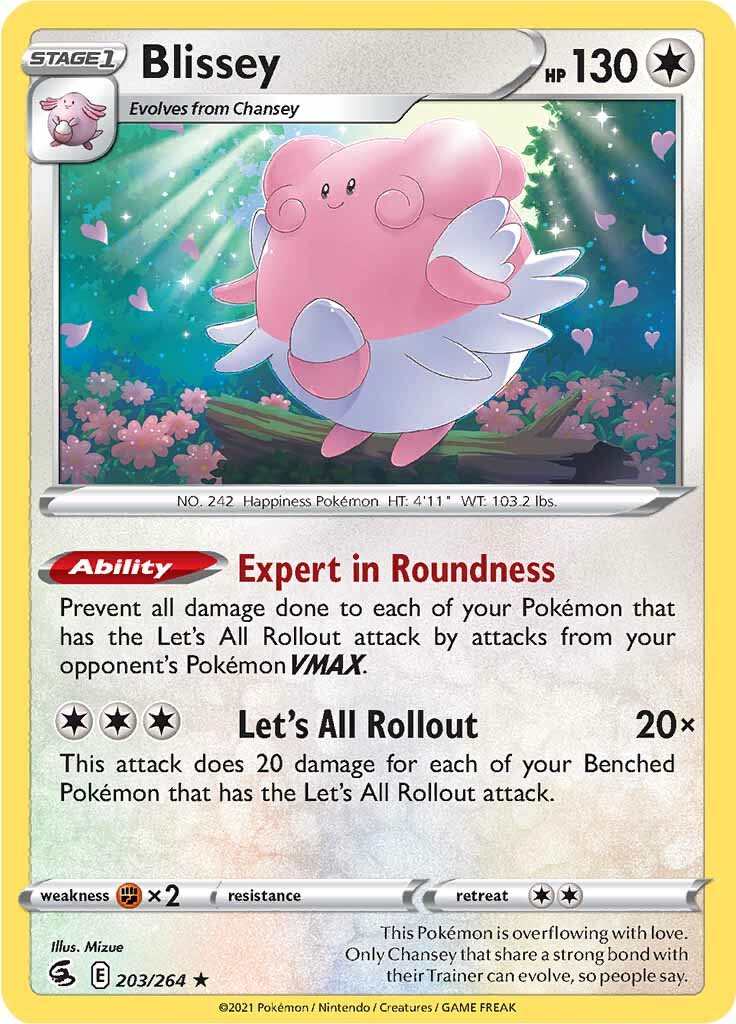 Blissey (203/264) [Sword & Shield: Fusion Strike] | Mega City Incorporated