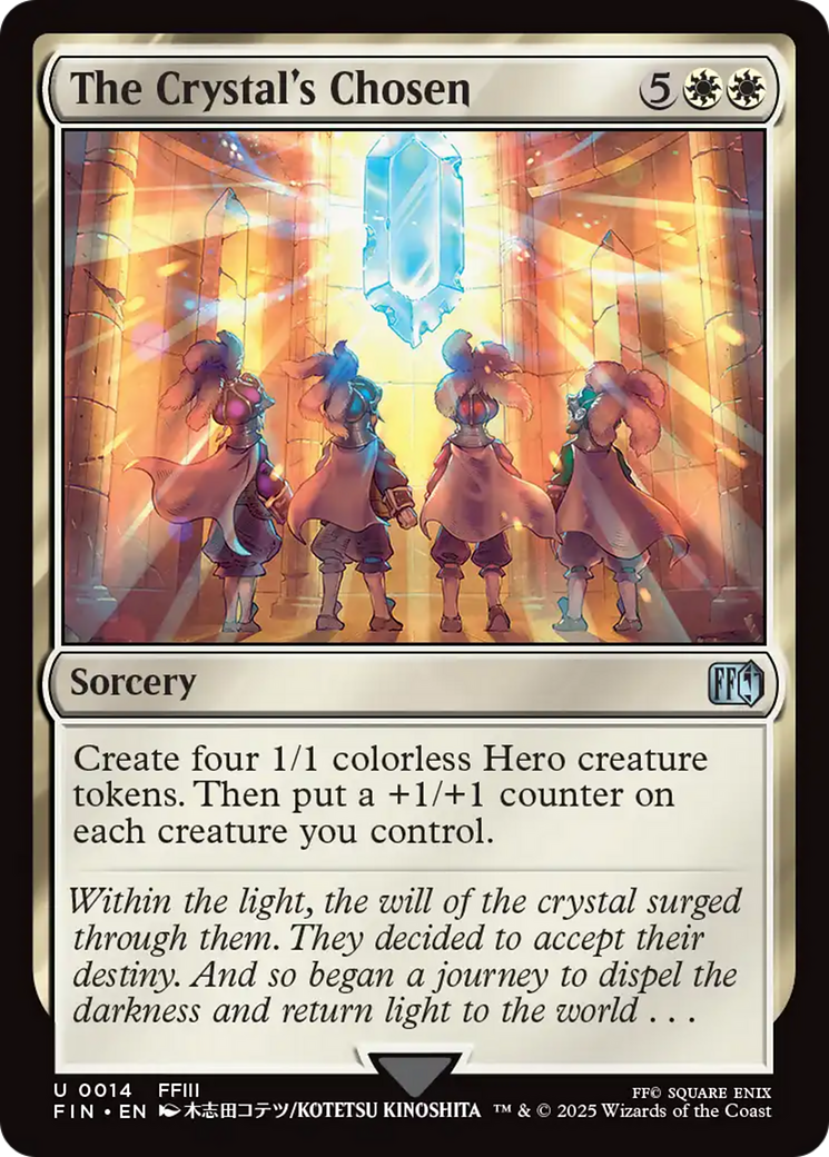 The Crystal's Chosen [FINAL FANTASY] | Mega City Incorporated