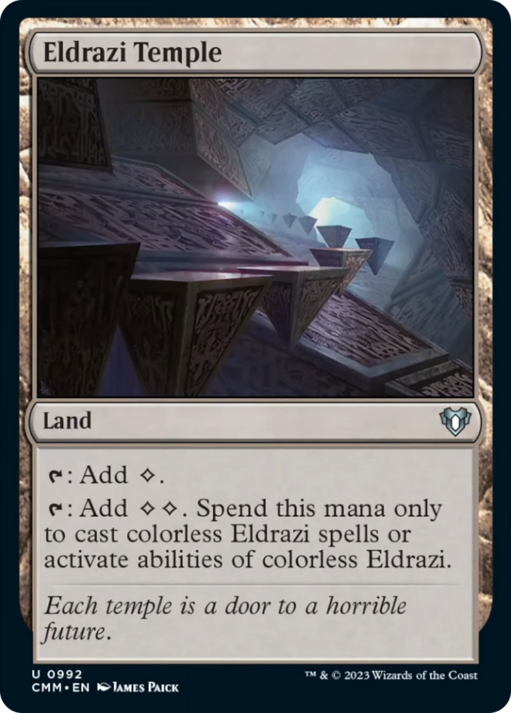 Eldrazi Temple [Commander Masters] | Mega City Incorporated