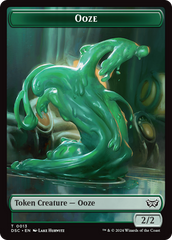 Insect (0012) // Ooze (0013) Double-Sided Token [Duskmourn: House of Horror Commander Tokens] | Mega City Incorporated