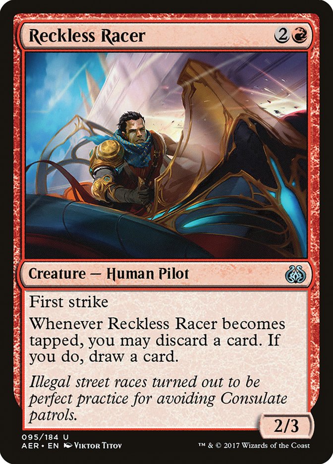 Reckless Racer [Aether Revolt] | Mega City Incorporated