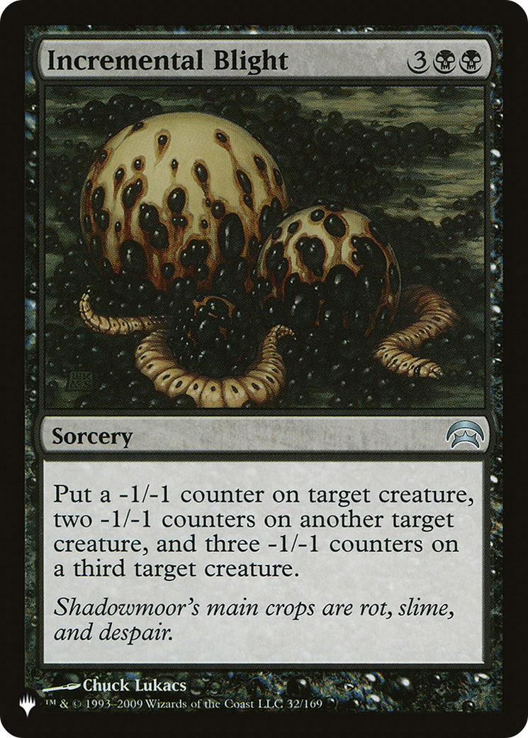 Incremental Blight [The List] | Mega City Incorporated