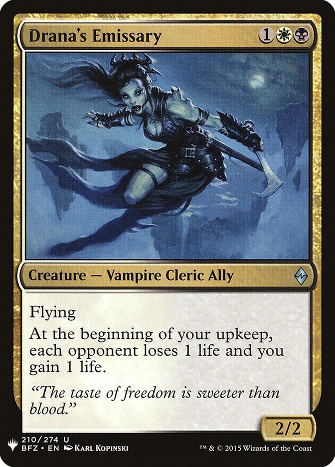 Drana's Emissary [Mystery Booster] | Mega City Incorporated