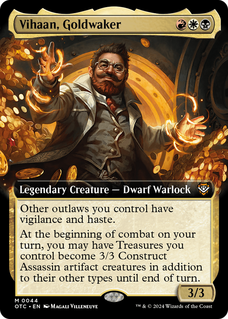 Vihaan, Goldwaker (Extended Art) [Outlaws of Thunder Junction Commander] | Mega City Incorporated