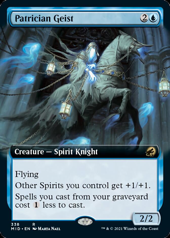 Patrician Geist (Extended Art) [Innistrad: Midnight Hunt] | Mega City Incorporated