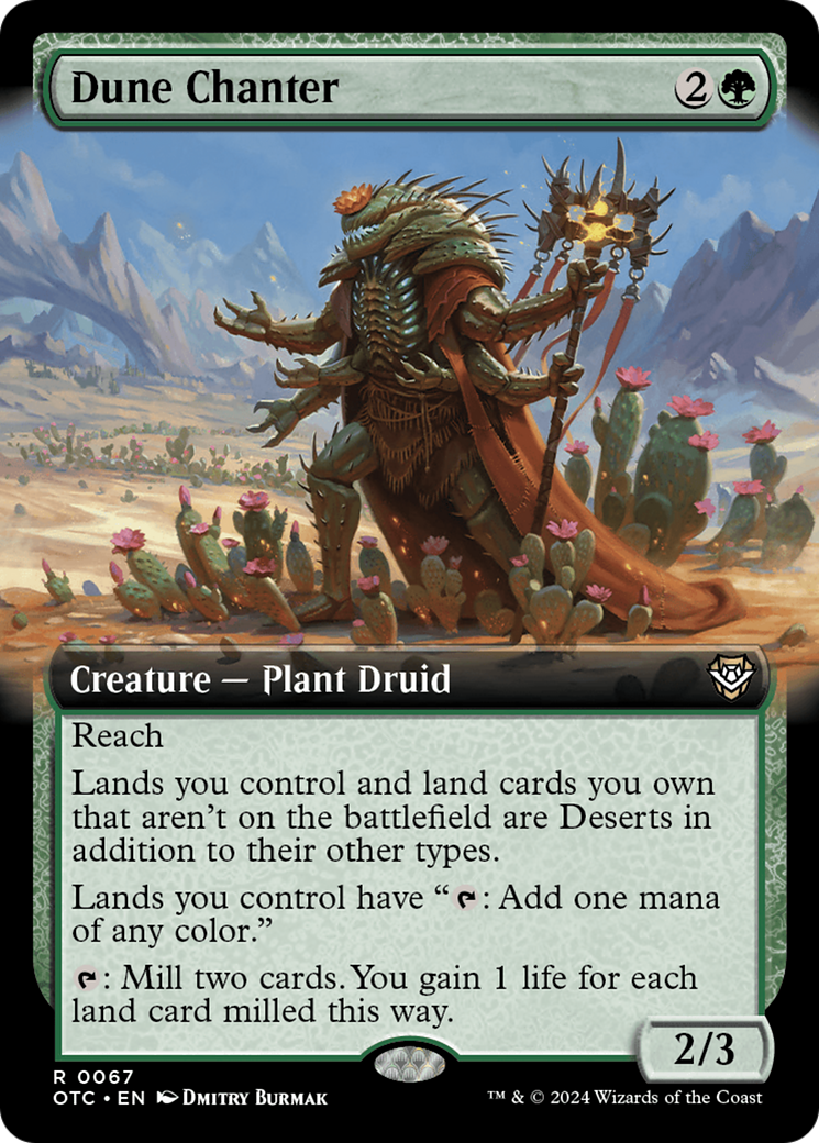 Dune Chanter (Extended Art) [Outlaws of Thunder Junction Commander] | Mega City Incorporated