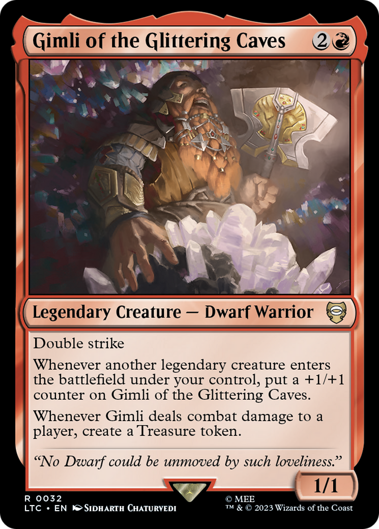 Gimli of the Glittering Caves [The Lord of the Rings: Tales of Middle-Earth Commander] | Mega City Incorporated