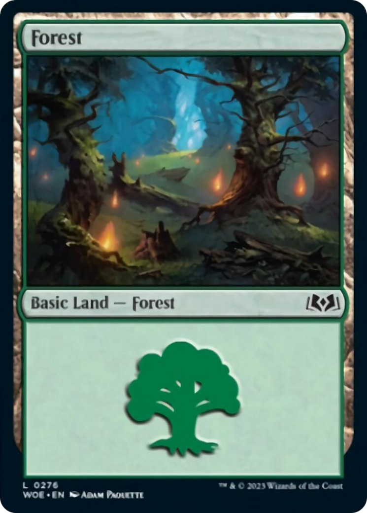 Forest (0276) [Wilds of Eldraine] | Mega City Incorporated