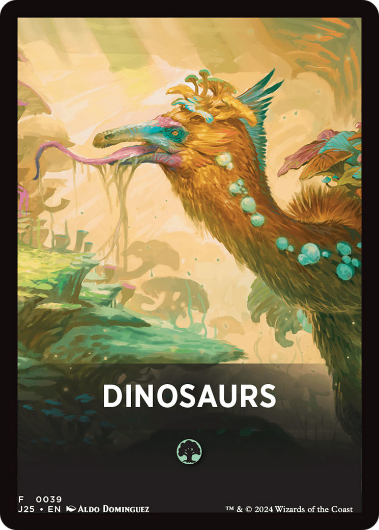 Dinosaurs Theme Card [Foundations Jumpstart Front Cards] | Mega City Incorporated