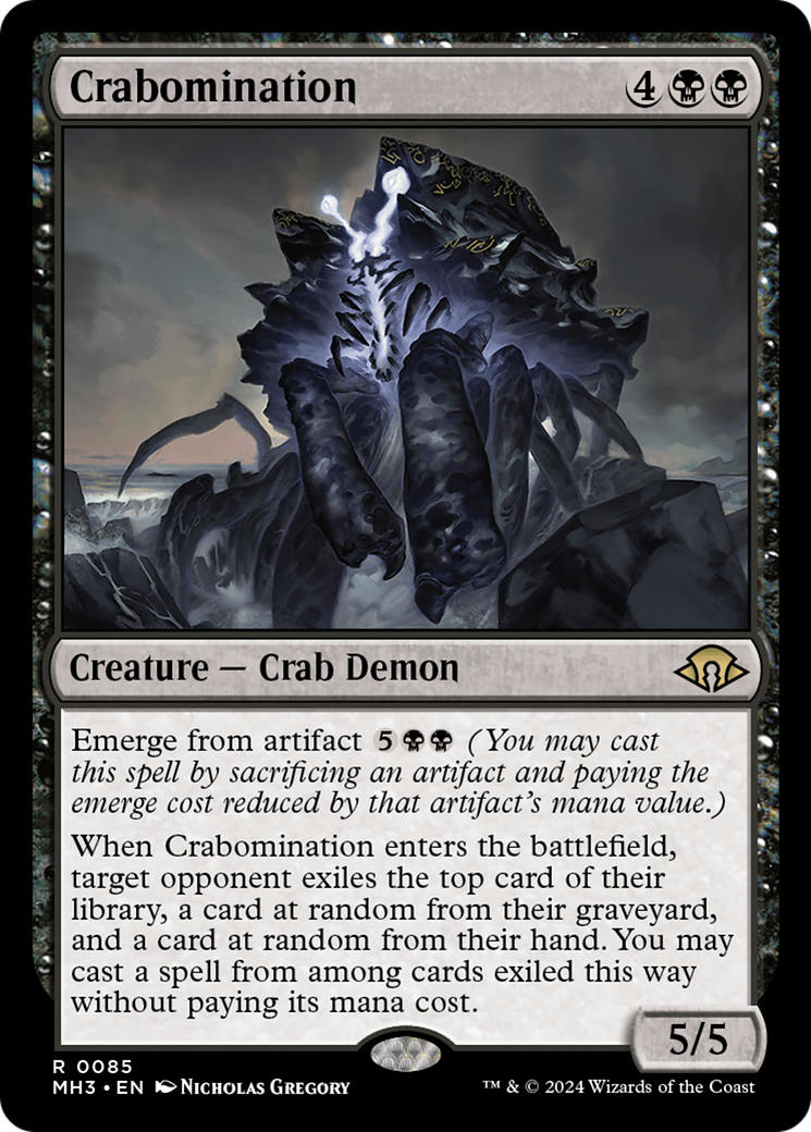 Crabomination [Modern Horizons 3] | Mega City Incorporated