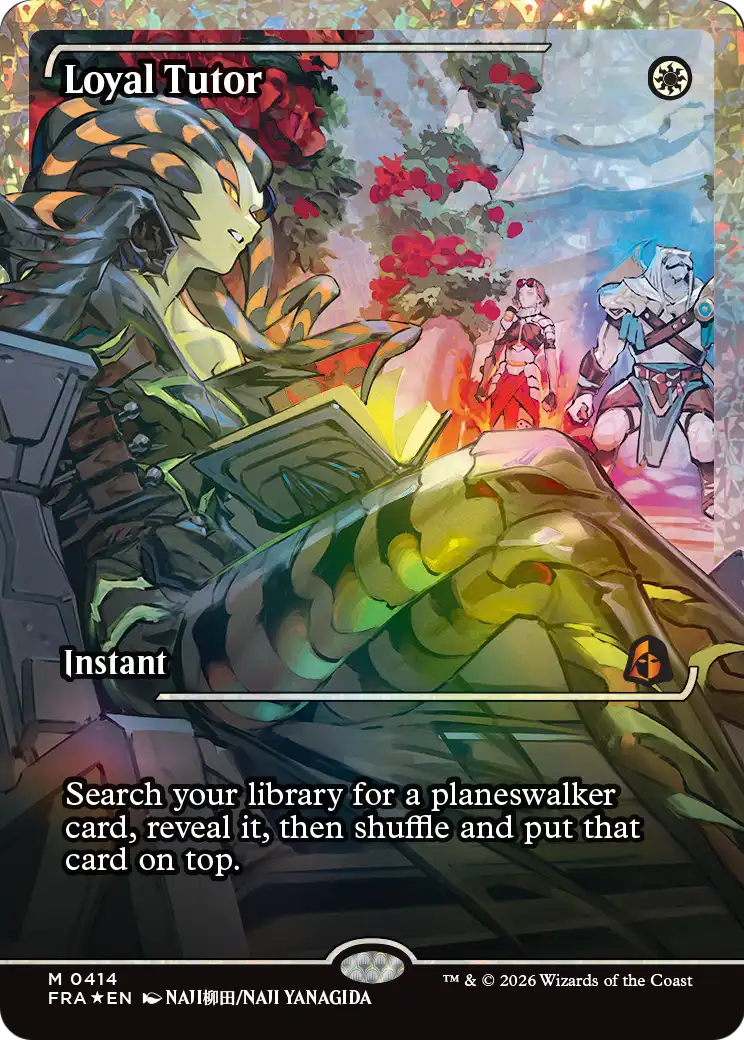 Loyal Tutor (Showcase) (Fracture Foil) [Reality Fracture] | Mega City Incorporated