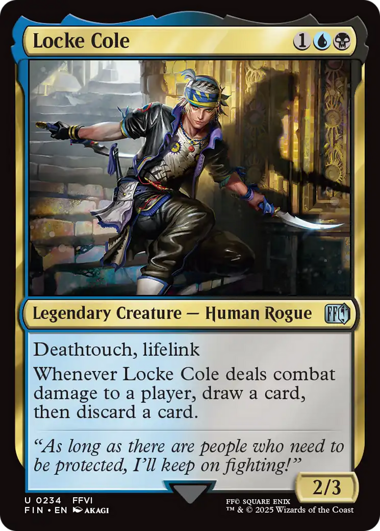 Locke Cole [FINAL FANTASY] | Mega City Incorporated
