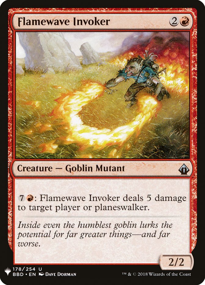 Flamewave Invoker [Mystery Booster] | Mega City Incorporated