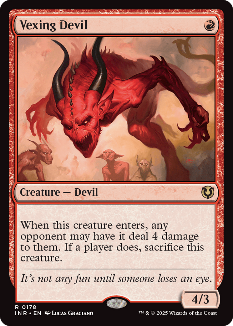 Vexing Devil [Innistrad Remastered] | Mega City Incorporated