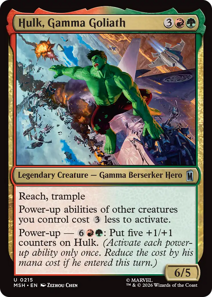 Hulk, Gamma Goliath [Marvel Super Heroes] | Mega City Incorporated