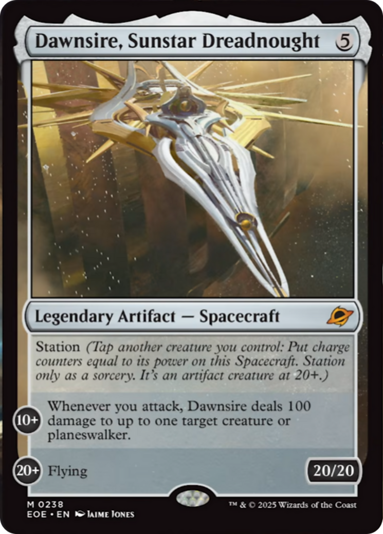Dawnsire, Sunstar Dreadnought [Edge of Eternities] | Mega City Incorporated