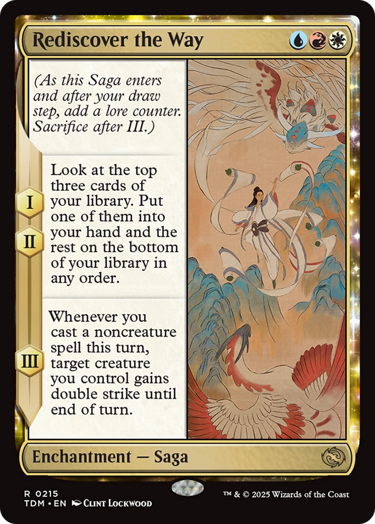 Rediscover the Way [Tarkir: Dragonstorm] | Mega City Incorporated
