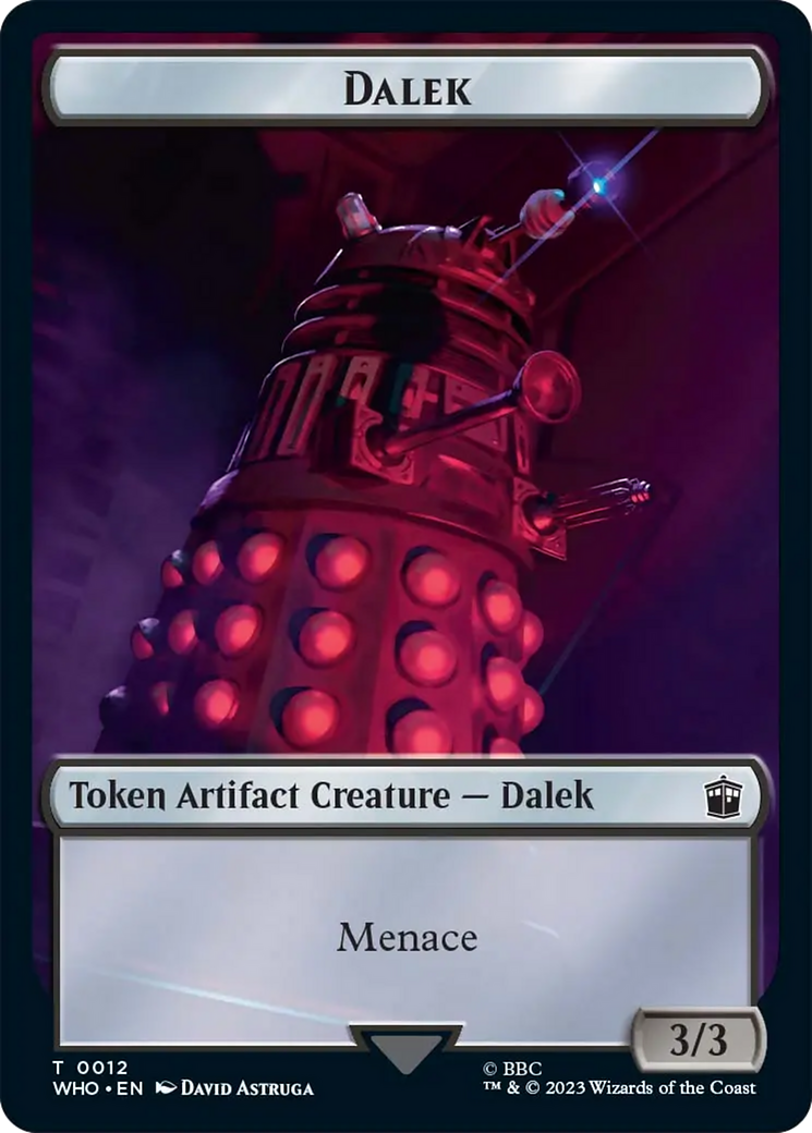 Dalek Token [Doctor Who Tokens] | Mega City Incorporated