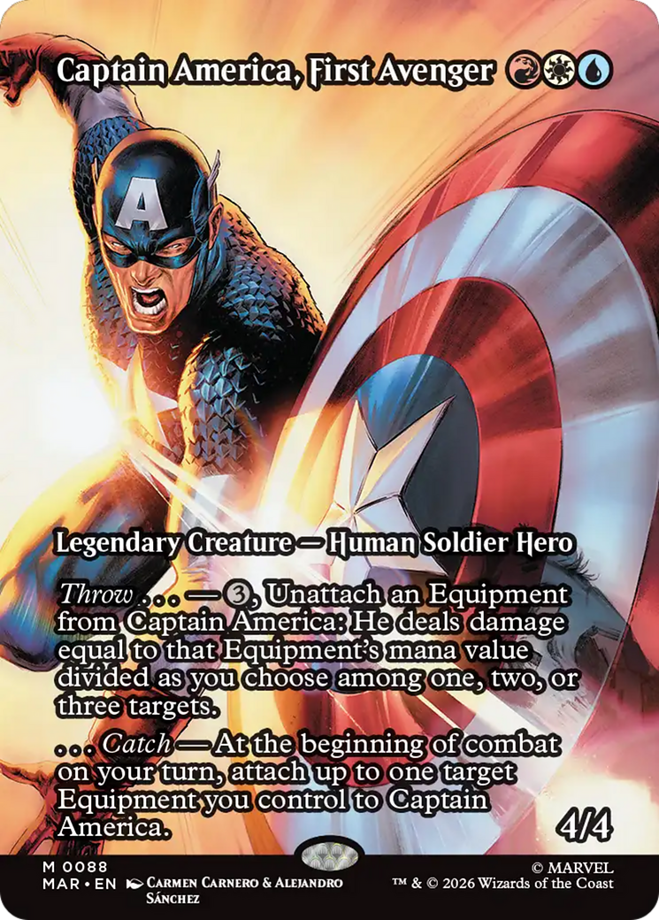Captain America, First Avenger (Borderless) [Marvel Universe: Eternal-Legal] | Mega City Incorporated