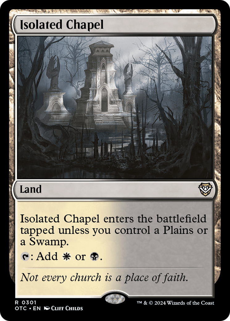 Isolated Chapel [Outlaws of Thunder Junction Commander] | Mega City Incorporated