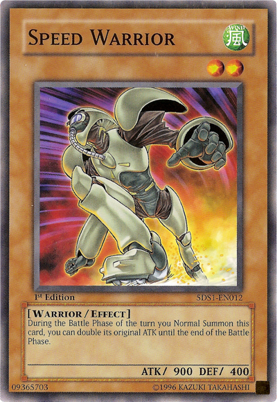 Speed Warrior [5DS1-EN012] Common | Mega City Incorporated