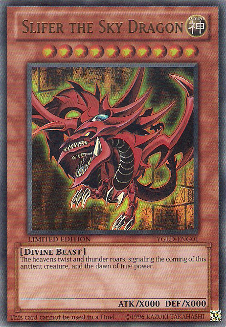Slifer the Sky Dragon [YGLD-ENG01] Ultra Rare | Mega City Incorporated