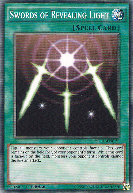 Swords of Revealing Light [YGLD-ENC25] Common | Mega City Incorporated