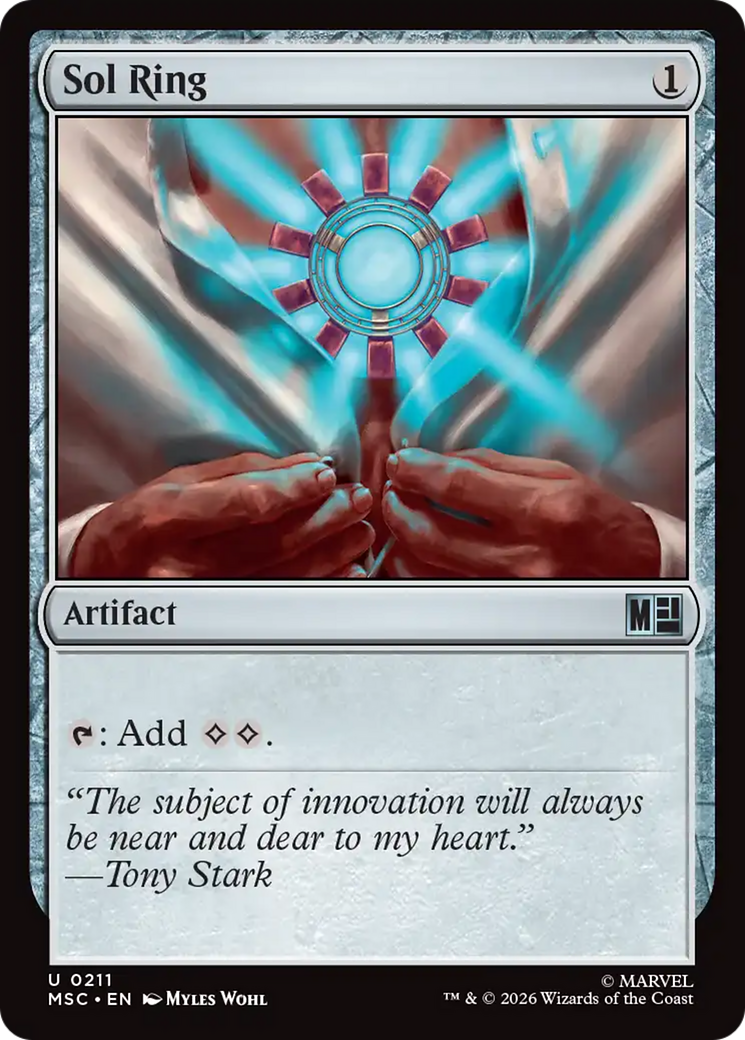 Sol Ring [Marvel Super Heroes Commander] | Mega City Incorporated