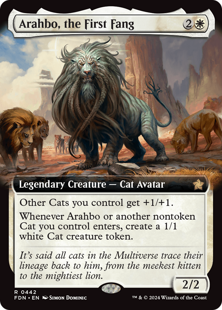 Arahbo, the First Fang (Extended Art) [Foundations] | Mega City Incorporated