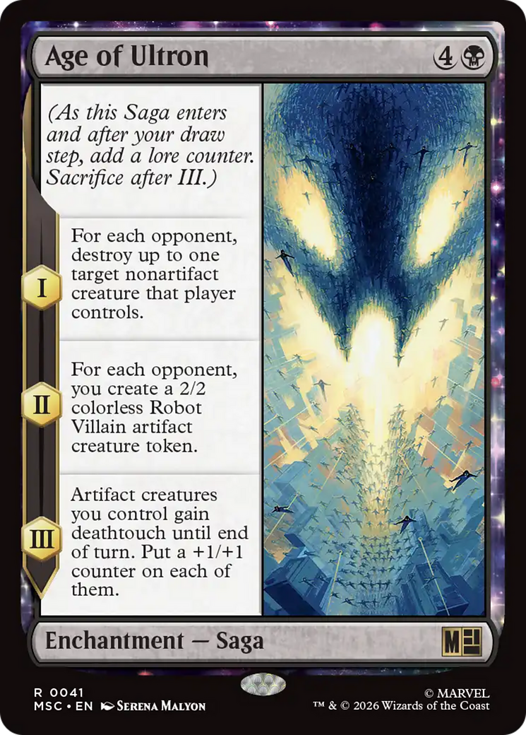 Age of Ultron (Surge Foil) [Marvel Super Heroes Commander] | Mega City Incorporated