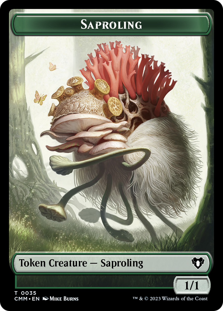 Saproling Token [Commander Masters Tokens] | Mega City Incorporated