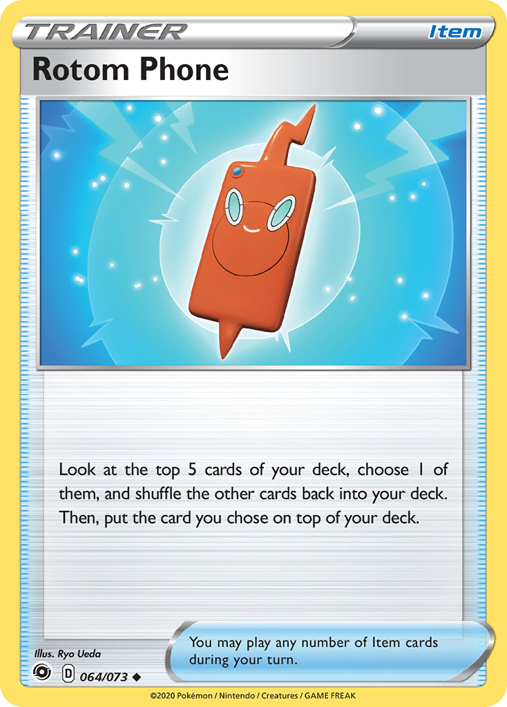 Rotom Phone (064/073) [Sword & Shield: Champion's Path] | Mega City Incorporated