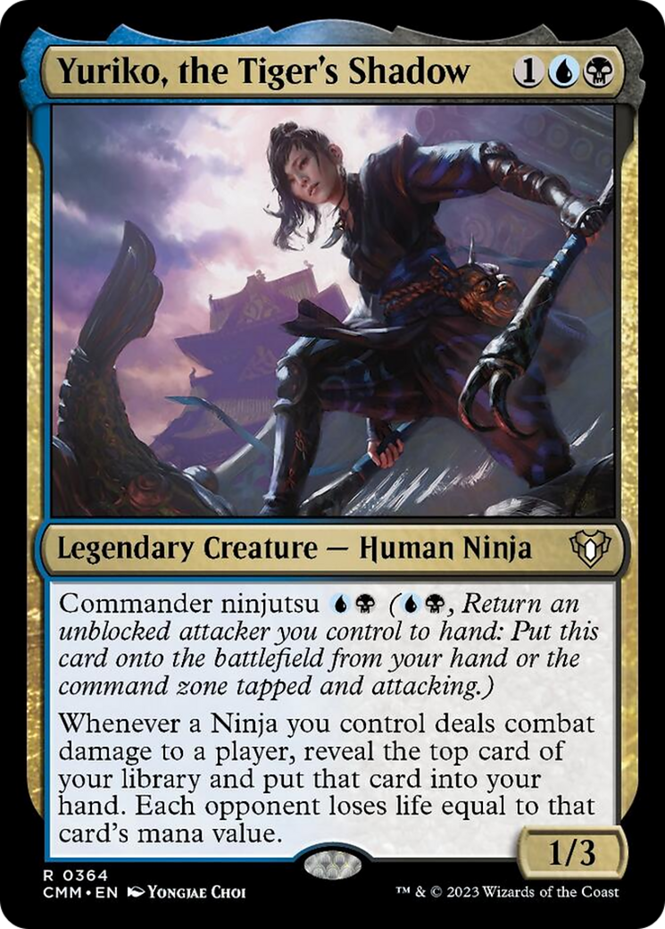 Yuriko, the Tiger's Shadow [Commander Masters] | Mega City Incorporated