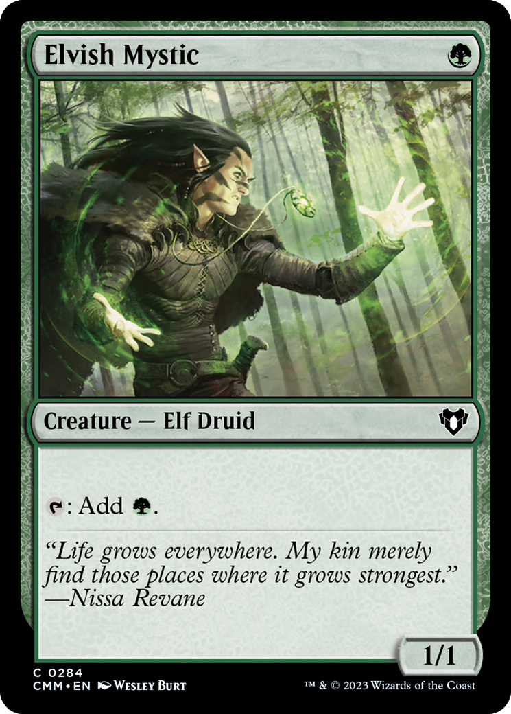 Elvish Mystic [Commander Masters] | Mega City Incorporated