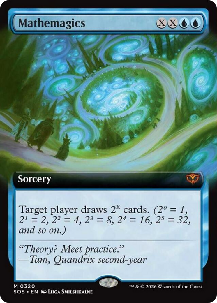 Mathemagics (Extended Art) [Secrets of Strixhaven] | Mega City Incorporated